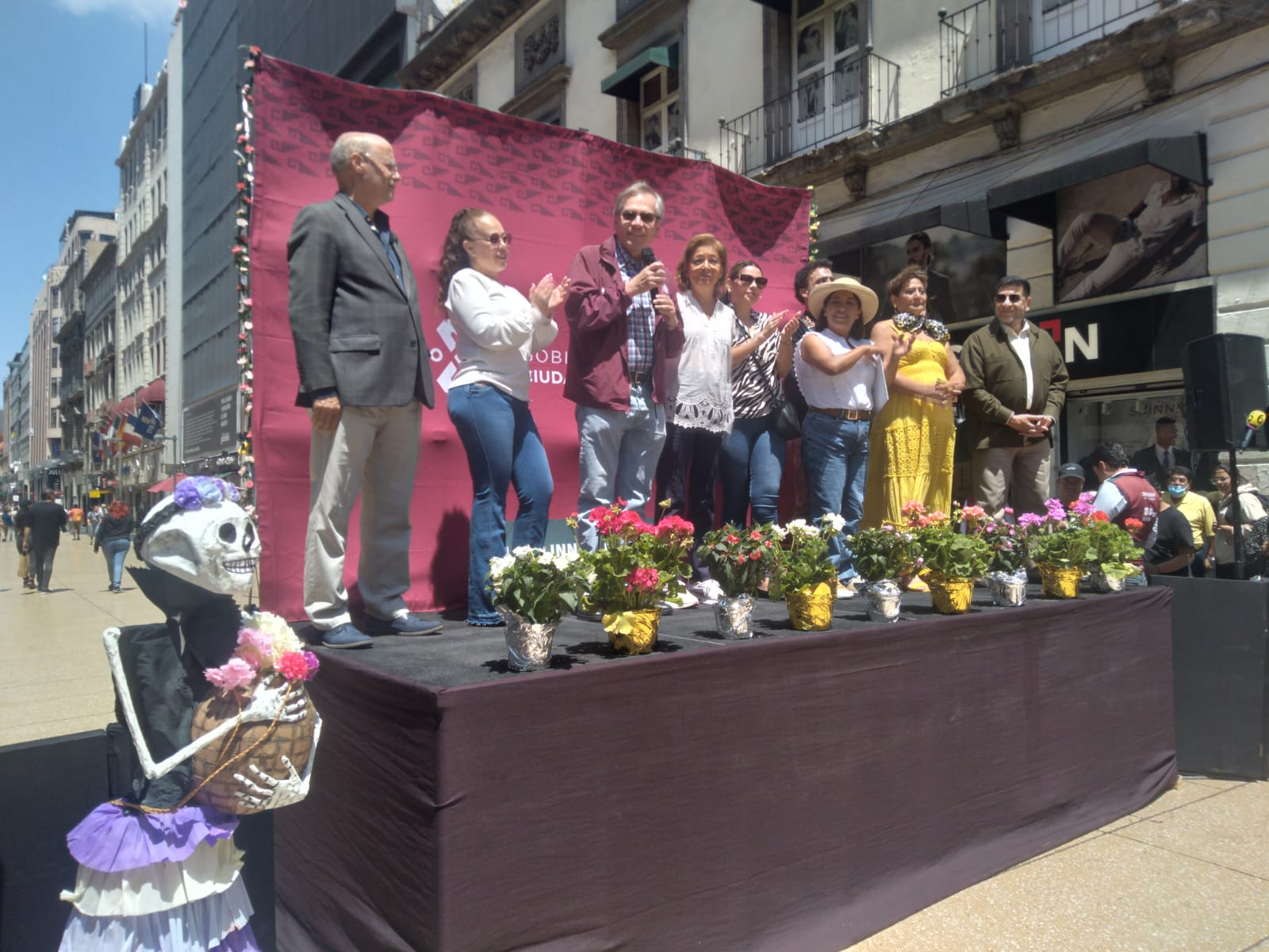 Inicia Festival de las Flores en CDMX; se Suman Comercios del Centro Histórico