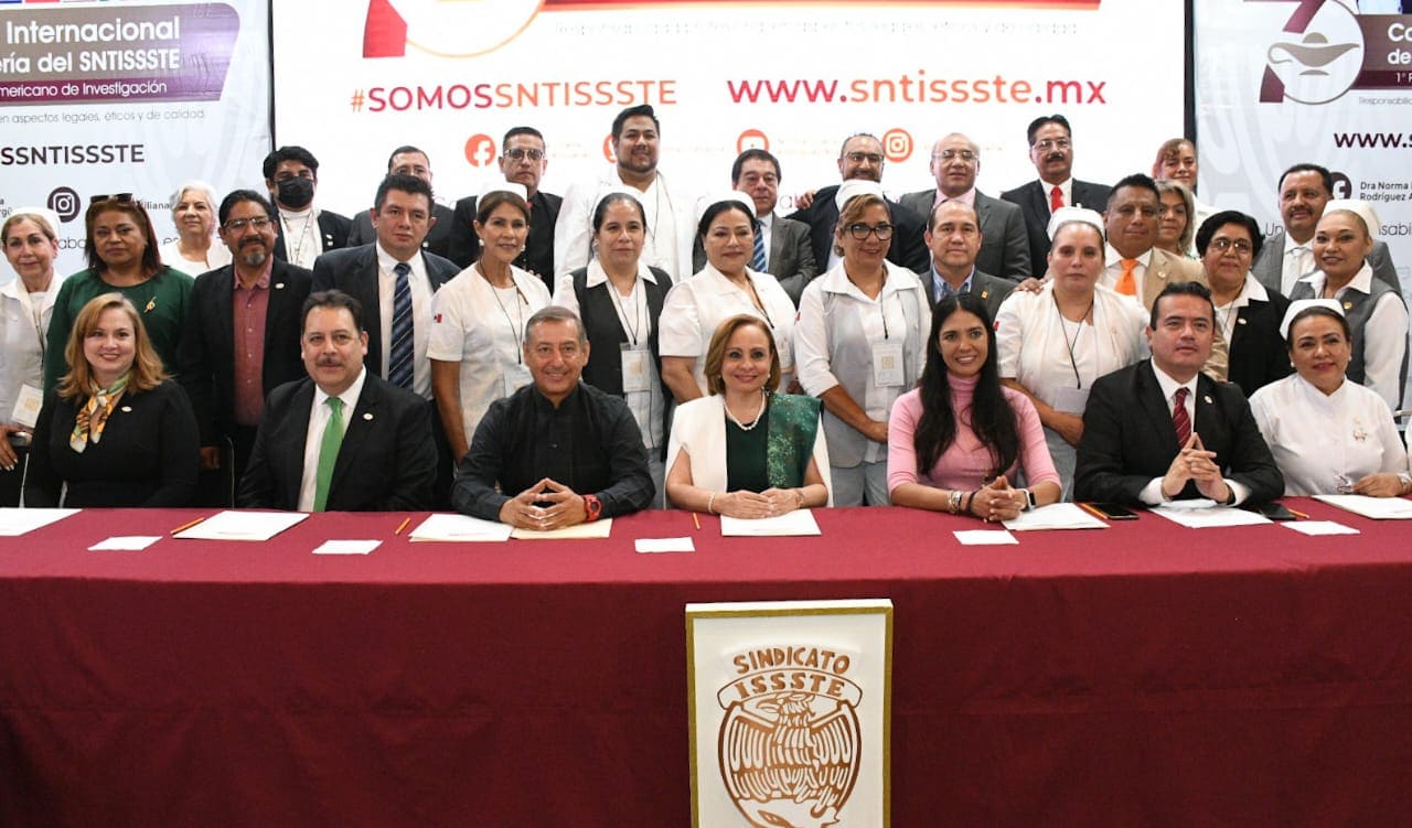 Un Exito, el 7º Congreso Internacional de Enfermería y 1er. Premio Latinoamericano de Enfermería: SNTISSSTE