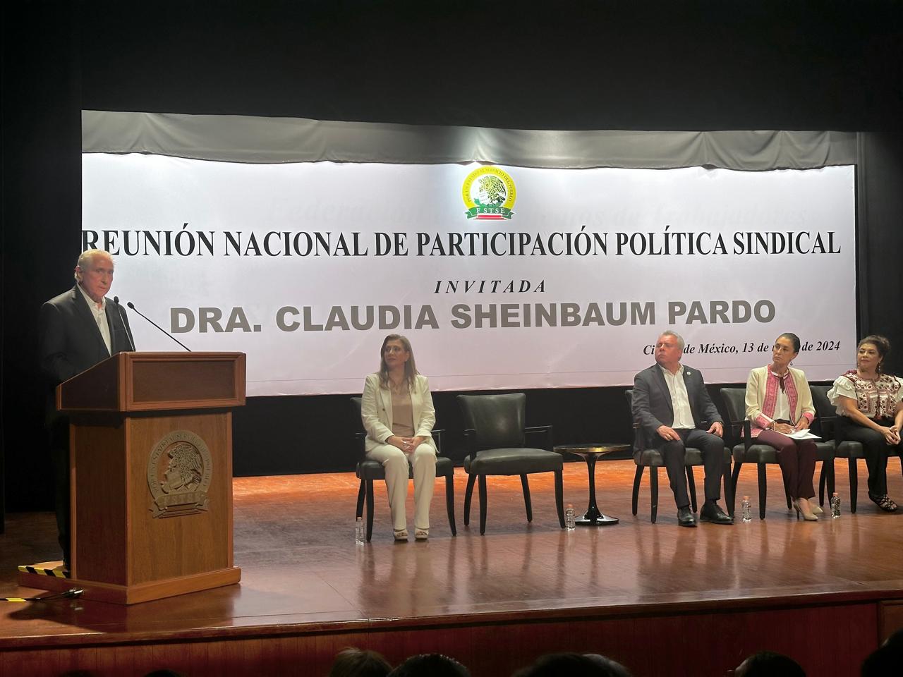 Apoya FSTSE la Candidatura de Claudia Sheinbaum a la Presidencia de la República
