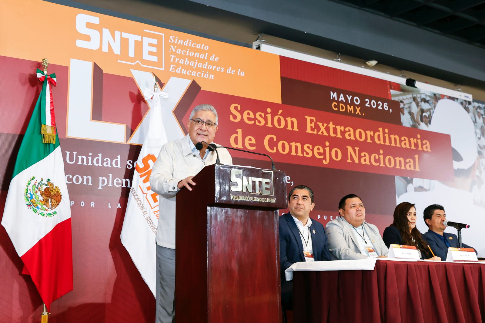 SNTE Seguirá Luchando Con Responsabilidad; no Hay Renuncia a las Demandas Históricas: Cepeda Salas