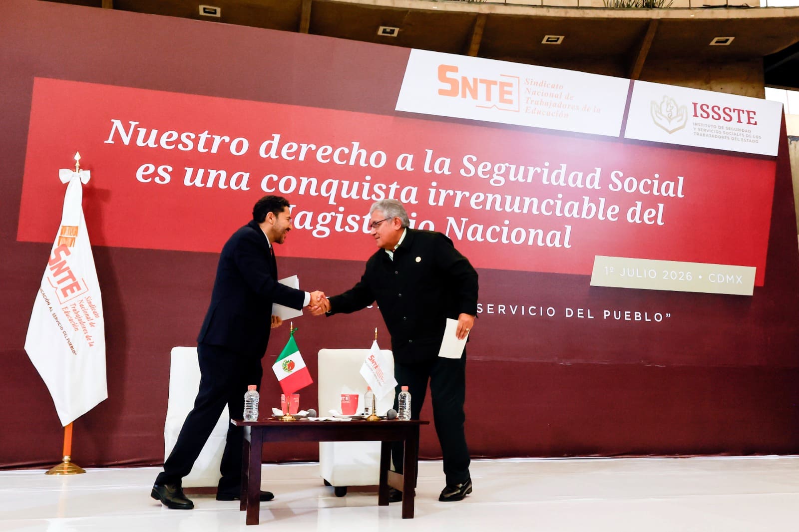 SNTE Logra Acuerdo con el ISSSTE; Instalará Consultorios en Secciones Sindicales