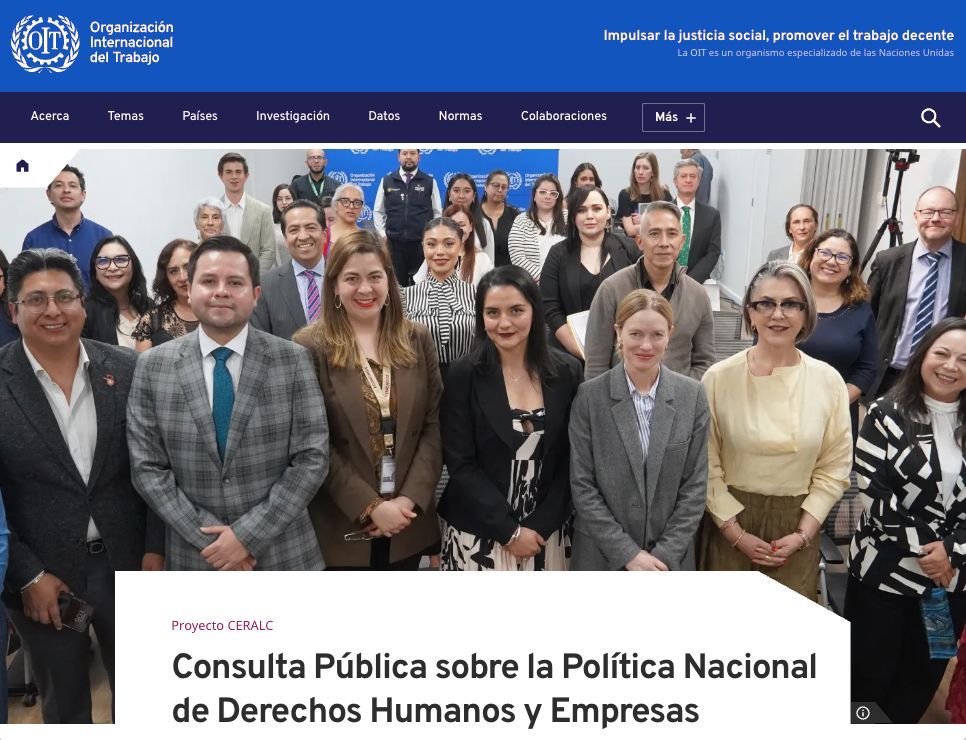 Alianza Nacional de Jubilados Participa en Consulta Impulsada por ONU, OIT y Gobierno de México