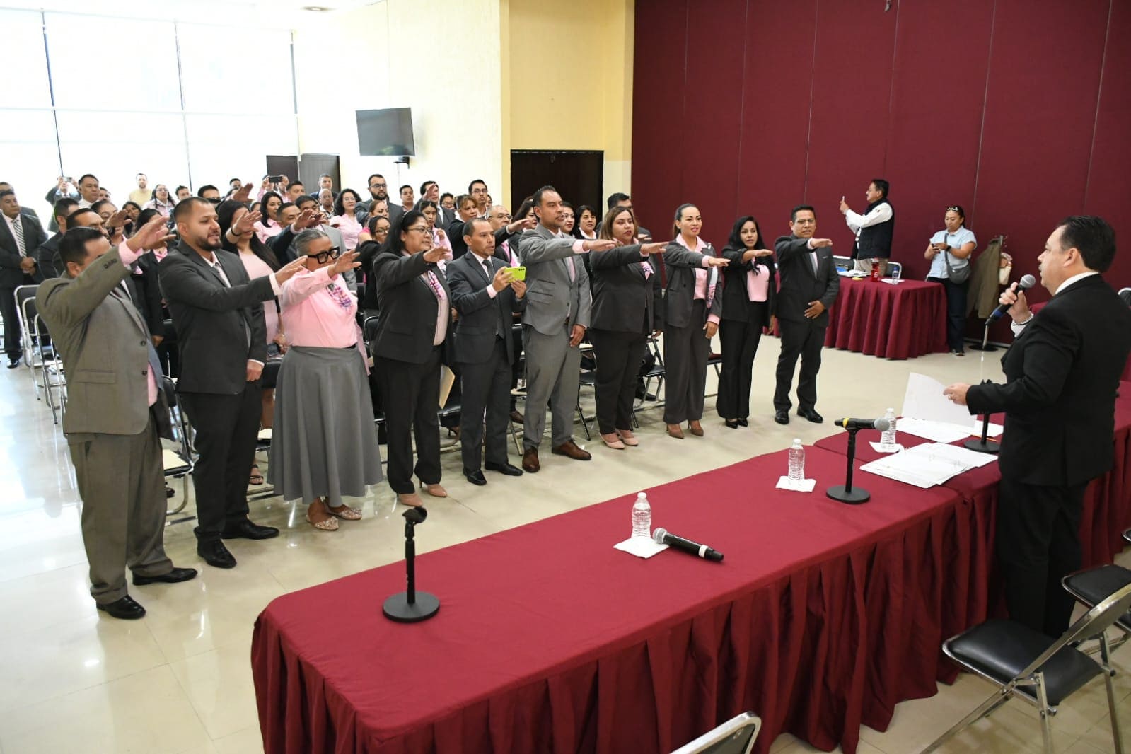 Toma Protesta el Comité Ejecutivo de la Nueva Sección XLIX del SNTISSSTE, HG “Dra. Matilde Petra Montoya Lafragua”, Tláhuac