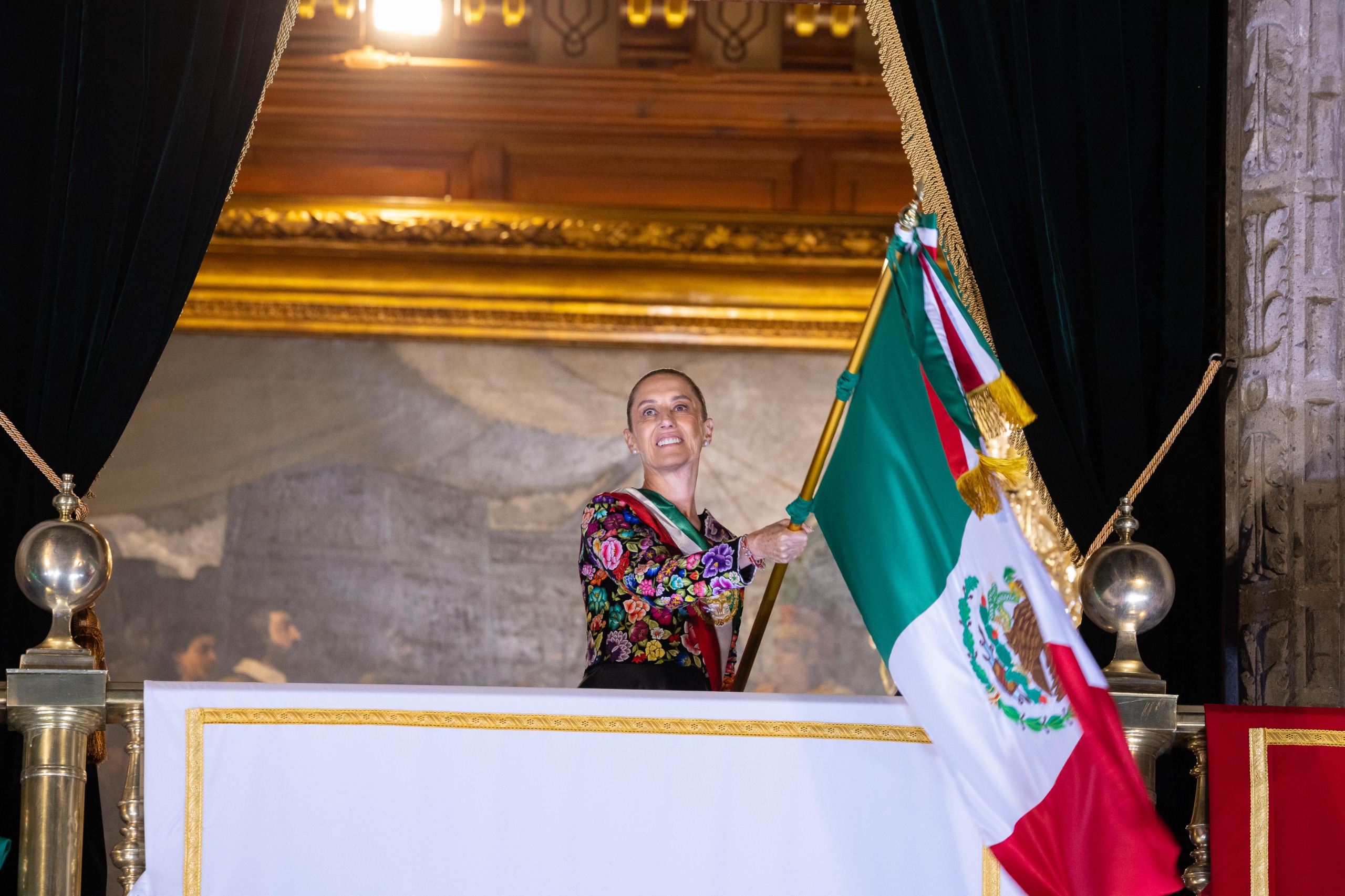 ¡Viva México Libre, Independiente y Soberano!: Presidenta de México, al Encabezar el 216 Aniversario del Grito de Independencia