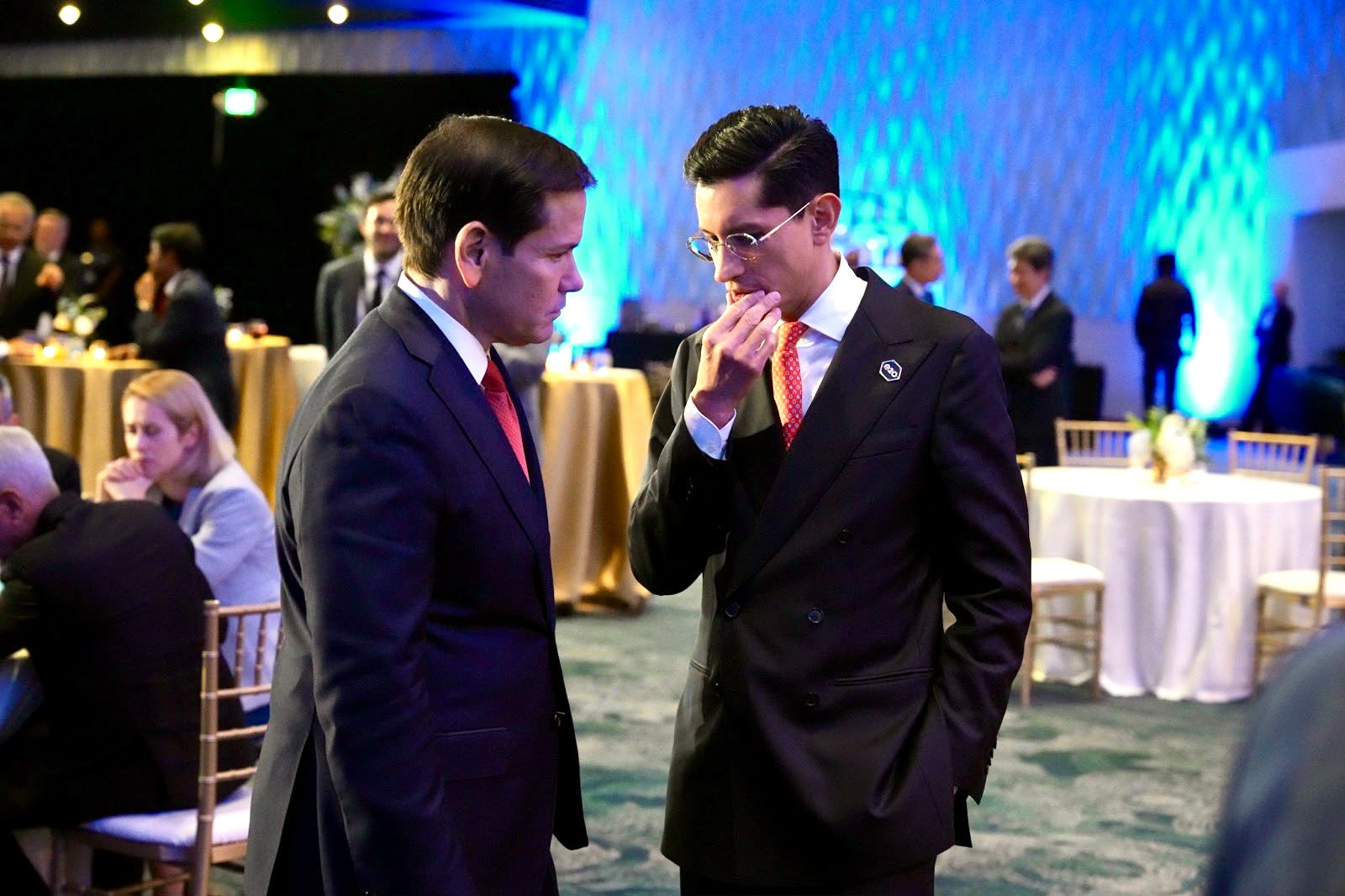 Canciller Roberto Velasco cumple Segundo día de Trabajo en Atlanta